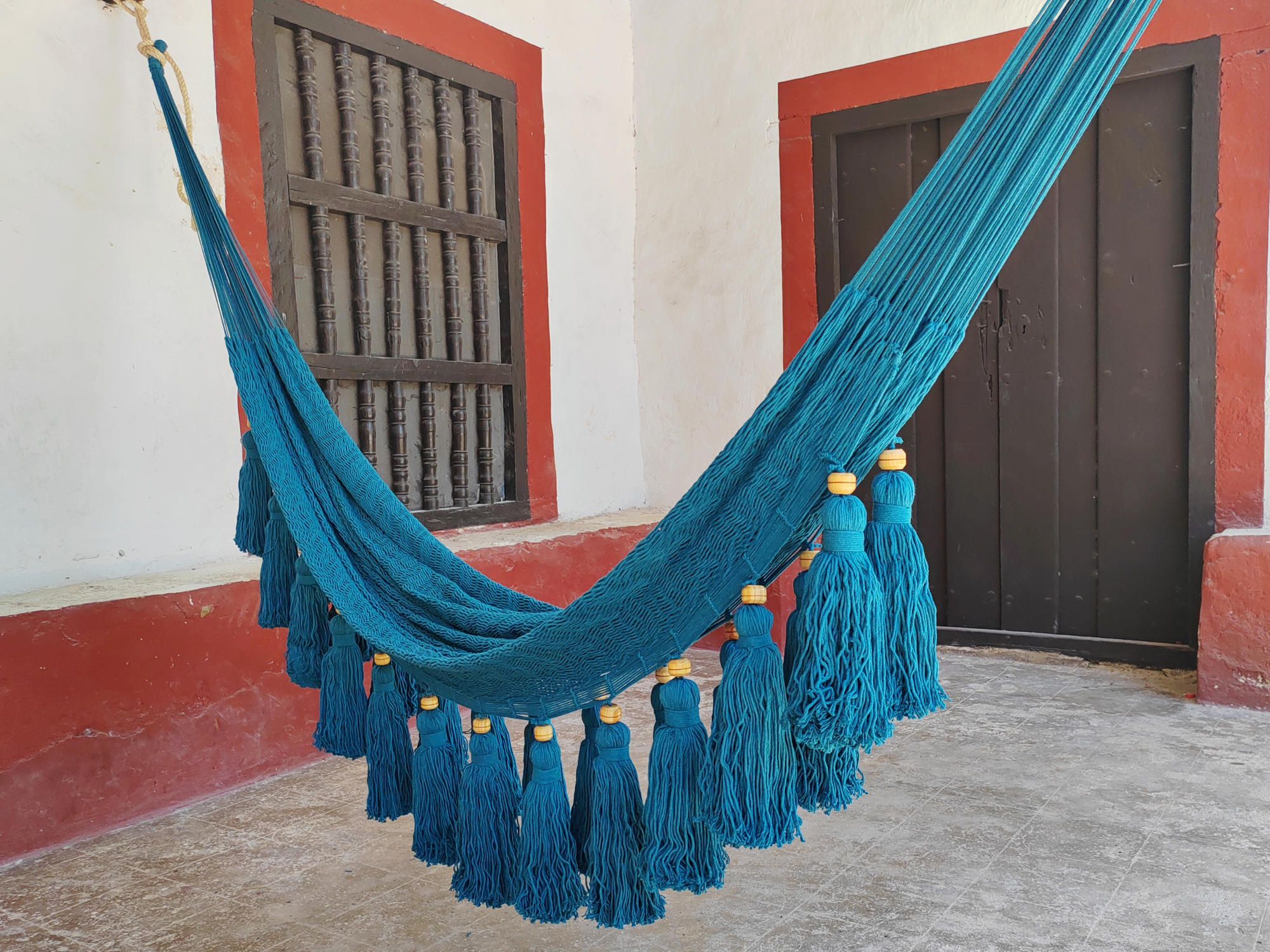 Tulum Turquoise, King Size, Cotton