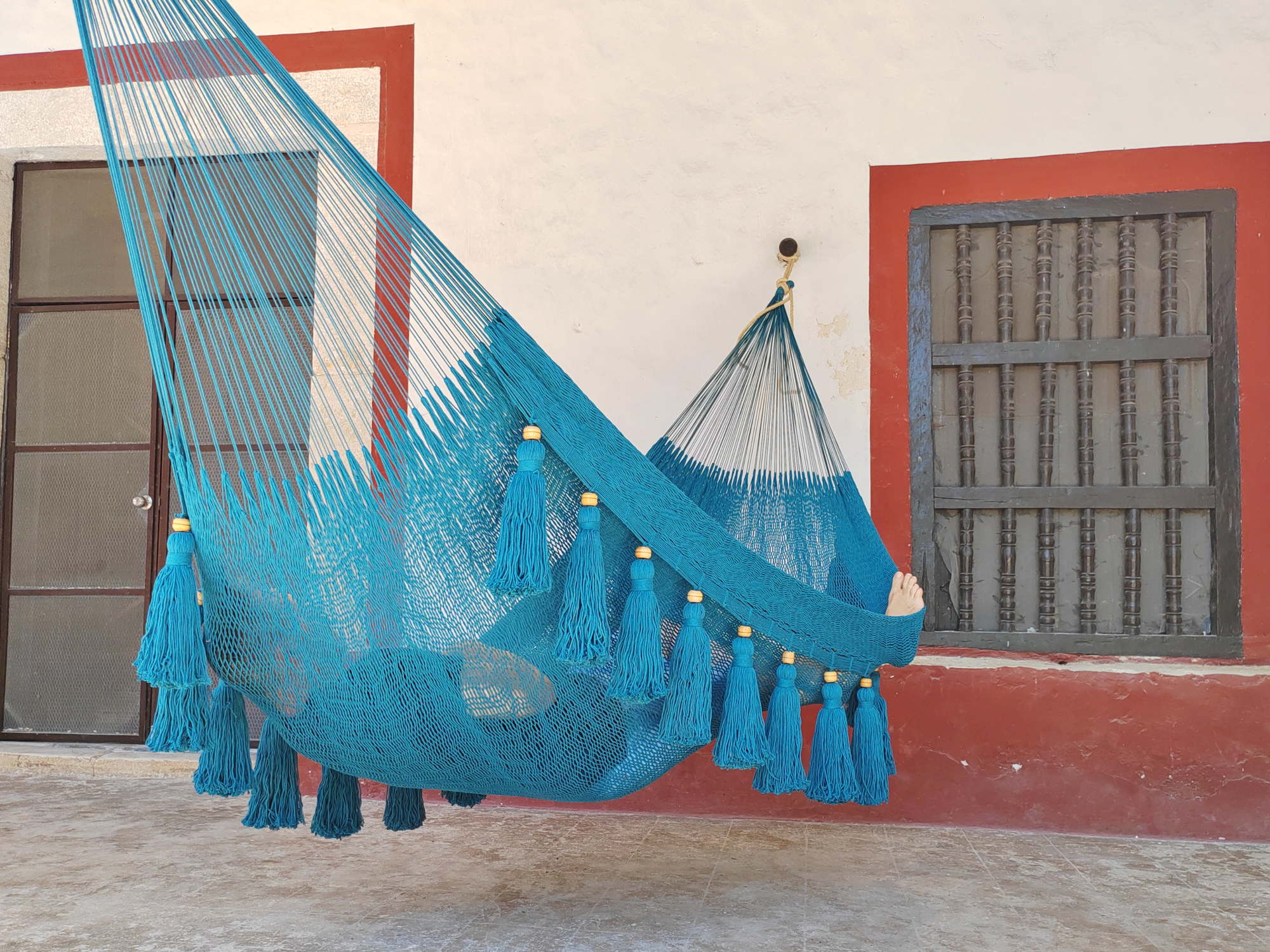 Tulum Turquoise, King Size, Cotton